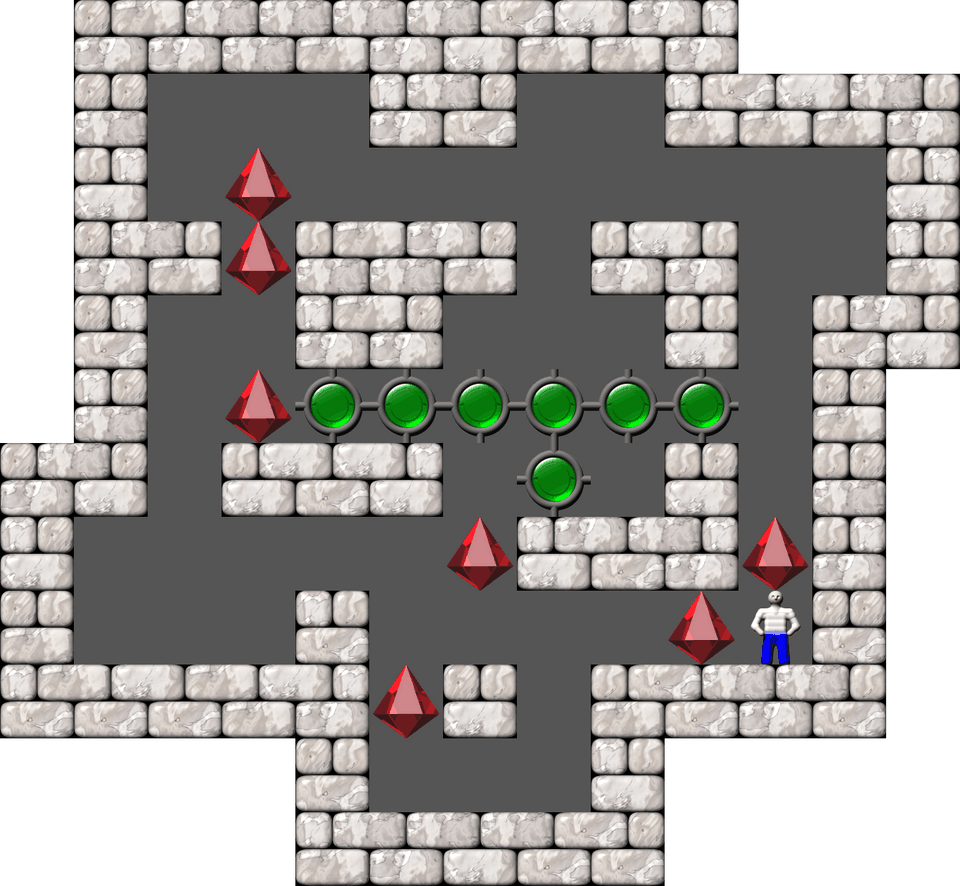 Сокобан Thinking Rabbit Arranged уровень 383